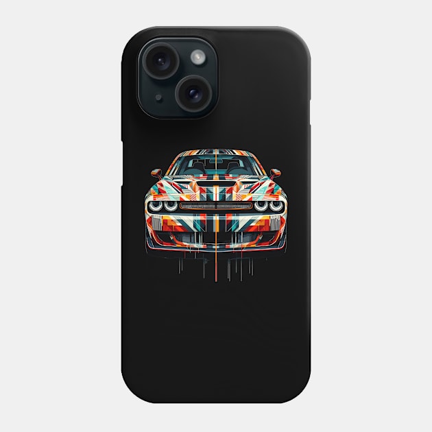 Dodge Challenger Phone Case by Vehicles-Art