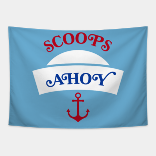 Scoops Ahoy Tapestries Teepublic