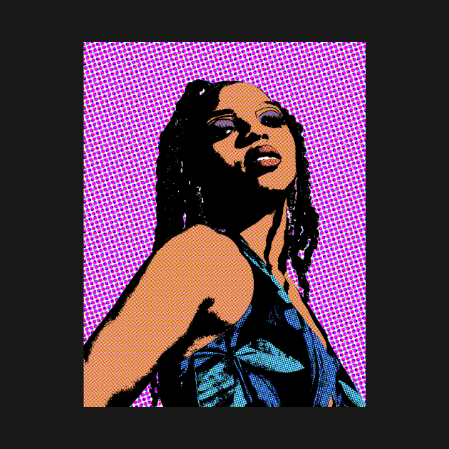 Chloe x Halle Chloe Bailey style pop art by soundofpopart