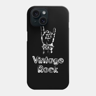 vintage rock and roll band Phone Case
