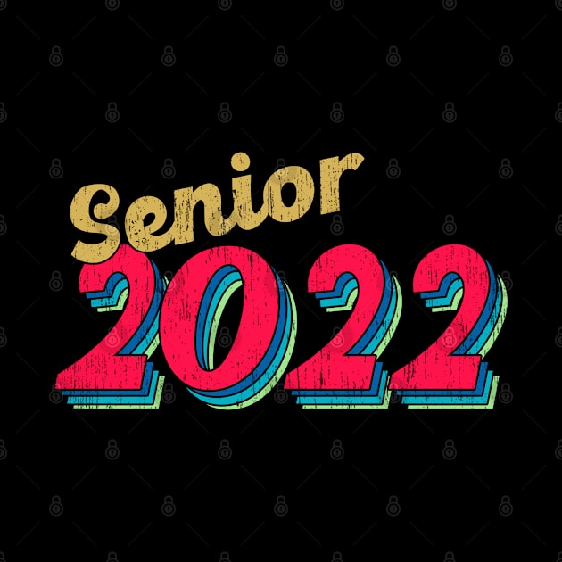 Class of 2022 Senior 2020 Graduation 2022 Party Seniors Retro Vintage by Redmart