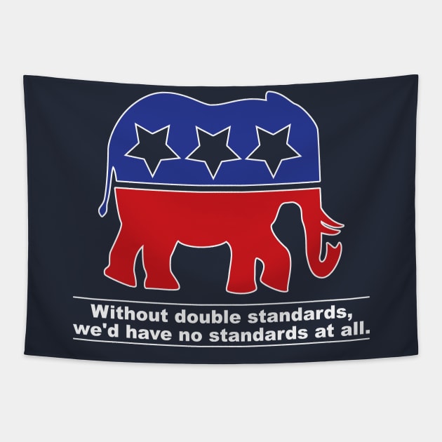 Republican Standards Tapestry by hellomammoth