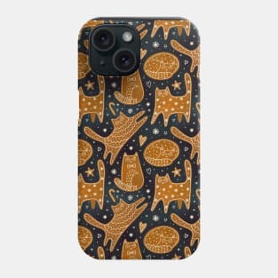 Gingerbread cats Phone Case