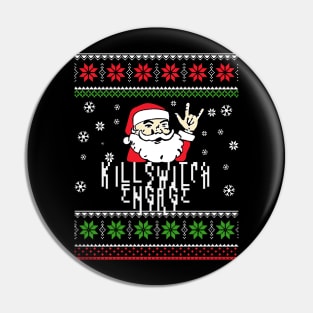 killswitch engage santa metal Pin