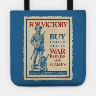 WWII Vintage Style Buy US War Bonds for Victory Tote