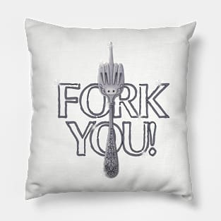 Fork You Pillow