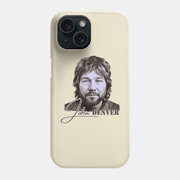 Vintage 70s John Denver Phone Case by Katab_Marbun