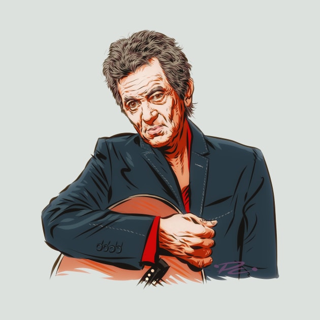 Rodney Crowell - An illustration by Paul Cemmick by PLAYDIGITAL2020