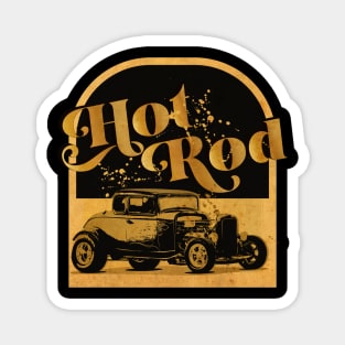 Hot Rod Vintage Magnet