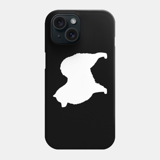 Samoyed Silhouette Phone Case by Coffee Squirrel