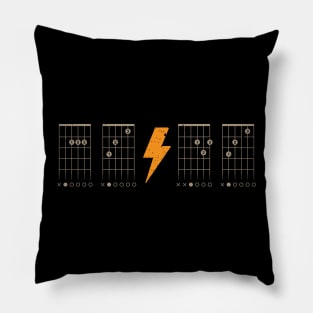 ACDC Back in Black Pillow