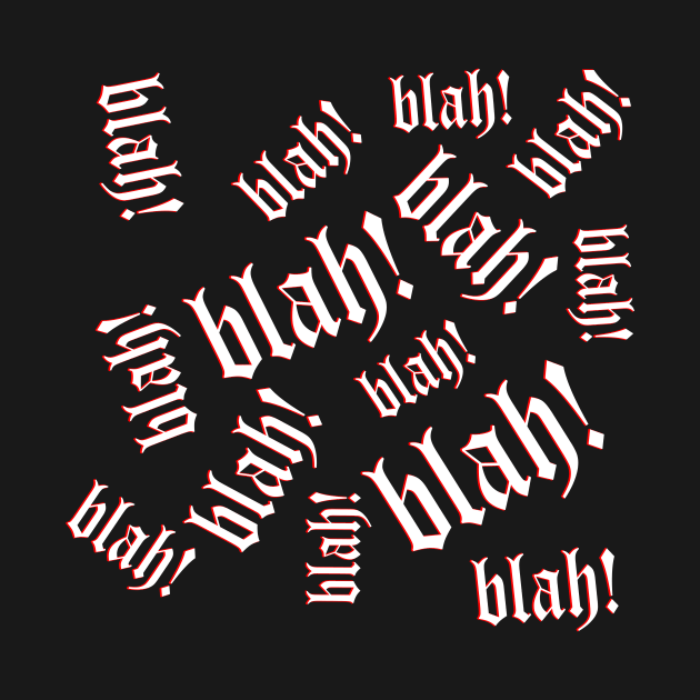 Blah! (Pattern #2) by mm92