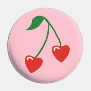 I Love You Cherry Much Pin