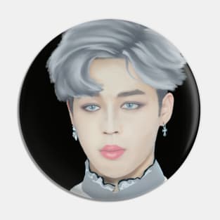 BTS Jimin Digital Portrait Pin