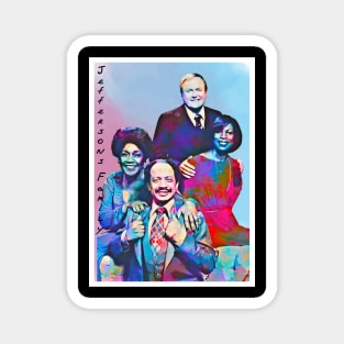 Poster Art Jeffersons Family Magnet