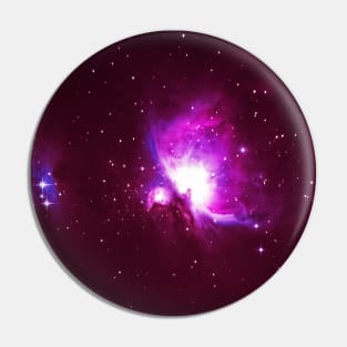 Colorful Universe Nebula Galaxy And Stars Pin