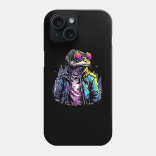 Cyberpunk frog Phone Case