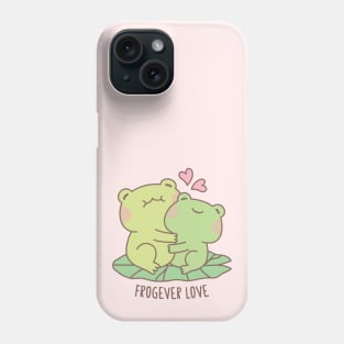 Cute Frogs Couple Forever Frogever Love Pun Phone Case