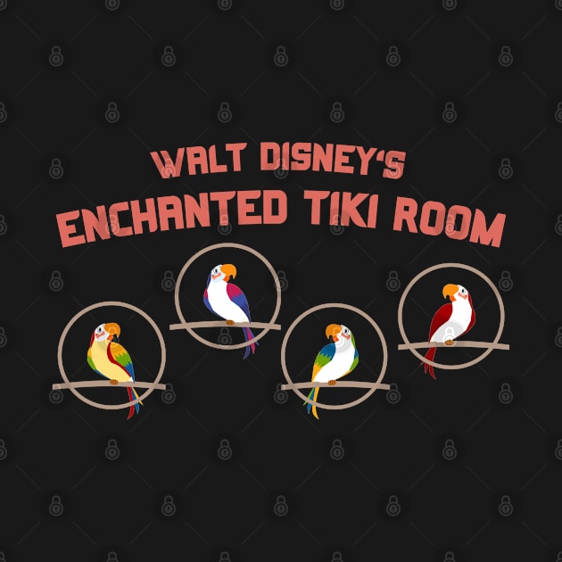 Enchanted Tiki Room Birds by Mint-Rose