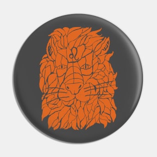 Leo Star Sign Pin