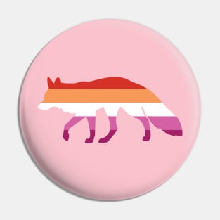 Pride Animals- Lesbian Fox Pin