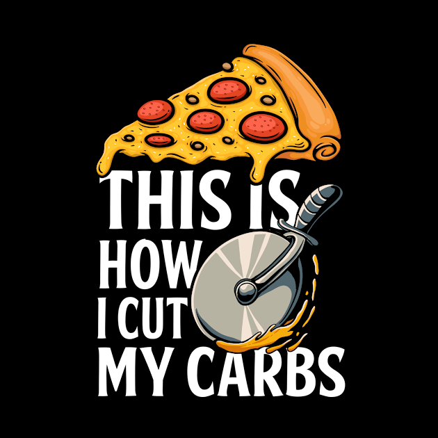 Diet Humor Pizza Carbs by Tobias Store