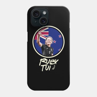 Ruby Tui, New Zealand rugby icon Phone Case