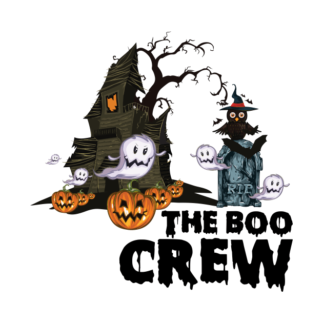 The Boo Crew tee design birthday gift graphic by TeeSeller07