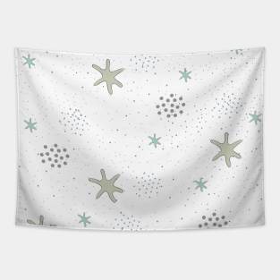 Abstract Stars Tapestry