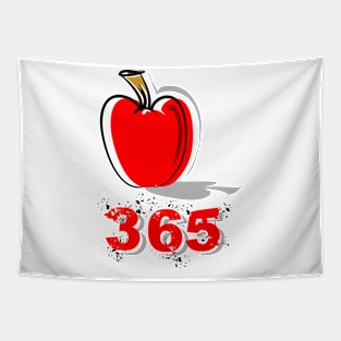 apple 365 daily gift Tapestry