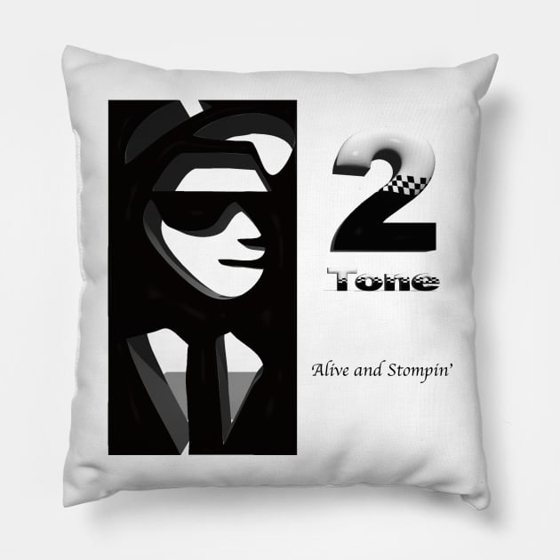 2 Tone stompin Pillow by Grant's Pics