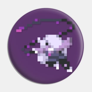 Amethyst low-res pixelart Pin