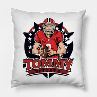 Tommy Devito | Touchdown Devito | Cutlets Devito | Italian Ways Pillow