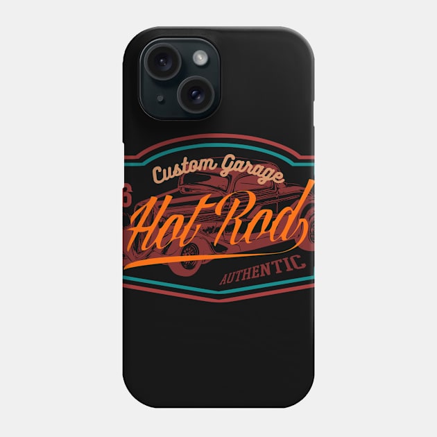 Custom Garage Hot Rod Phone Case by SpaceWiz95