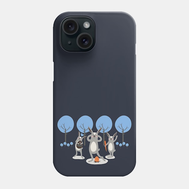 Cute Rabbit Phone Case by adeeb0