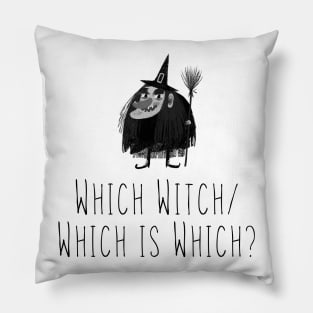 Which Witch/Which is Which? Pillow