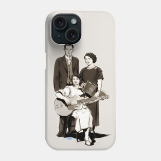 The Carter Family - An illustration by Paul Cemmick Phone Case