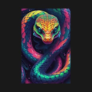 Cobra Snake Multi-Coloured T-Shirt