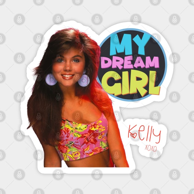 Kelly Kapowski is My Dream Girl XOXO Magnet by darklordpug