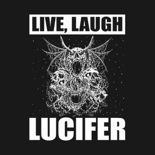 Live Love Lucifer Goth Festival Death Metal T-Shirt