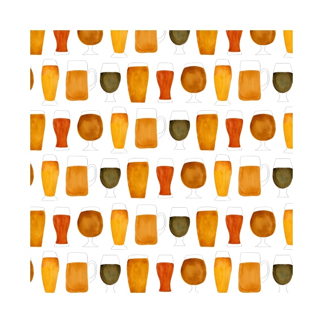 Beer Pattern by CatCoq