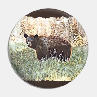 Black Bear No.1 Pin