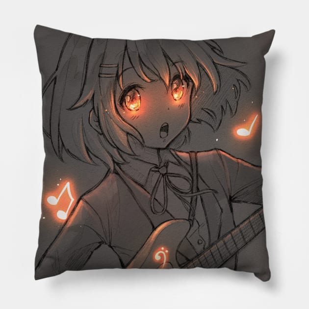 Yui - K-On Pillow by Shoya