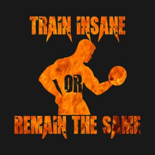 TRAIN INSANE OR REMAIN THE SAME T-Shirt