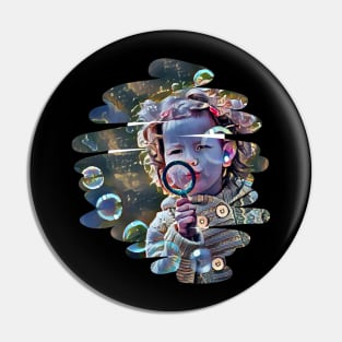 Blowing Bubbles Pin