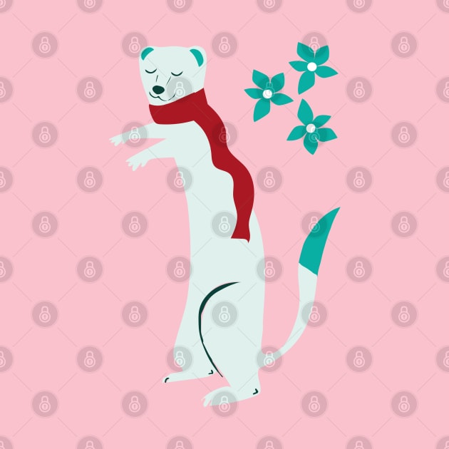 Stoaty Christmas with an Ermine by belettelepink