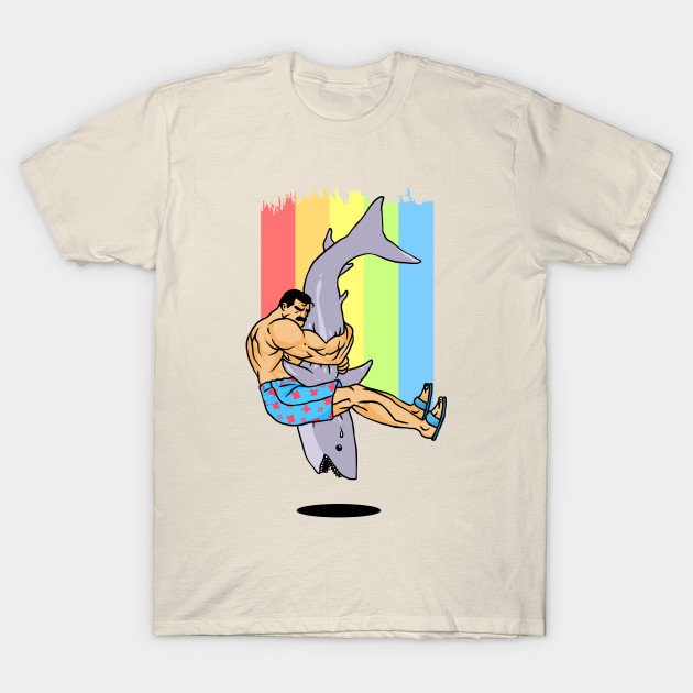 champion rainbow t shirt