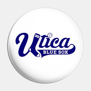 Defunct Utica Blue Sox Baseball 1944 Pin