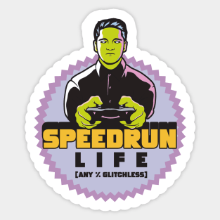 Minecraft Speed Run Stickers for Sale