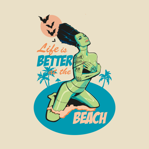 Life is Better at the Beach by Deathstarrclub